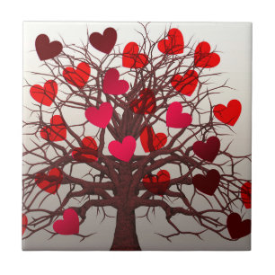 Herzbaum Fliese