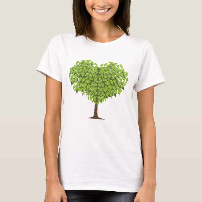 Herzbaum T-Shirt (Vorderseite)