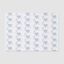 Herzbisse und Haie | Babyduschpapier