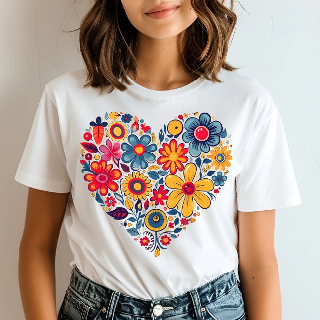 Herzblüte T-Shirt (Von Creator hochgeladen)