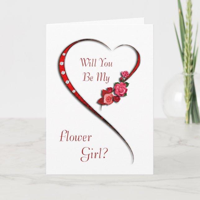 Herzblütenladen Einladung (Vorderseite)