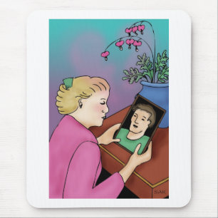 Herzblutungen Mousepad