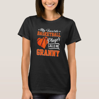 Herzchen Mein Lieblings-Basketball-Spieler ruft mi T-Shirt
