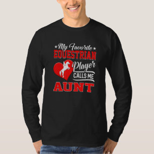 Herzchen Mein Lieblings-Reitspieler nennt mich Big T-Shirt
