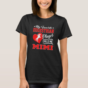 Herzchen Mein Lieblings-Reitspieler nennt mich Gig T-Shirt