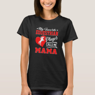 Herzchen Mein Lieblings-Reitspieler ruft mich Nana T-Shirt