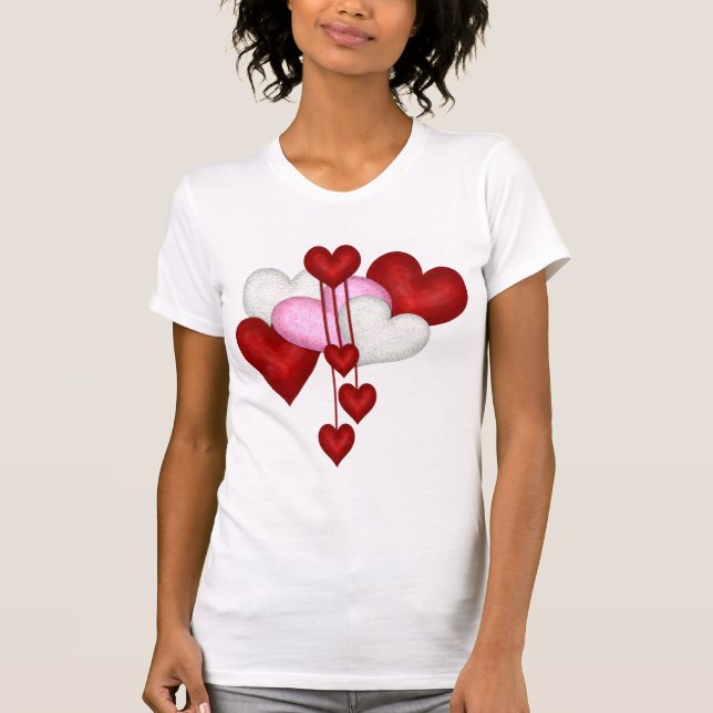 Herzdekor T-Shirt (Vorderseite)