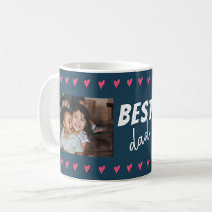 Herzdesign Best Vater 2 Foto Kaffeetasse
