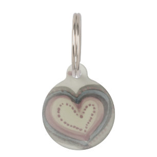 Herzdesign Hund ID TAG Haustiermarke