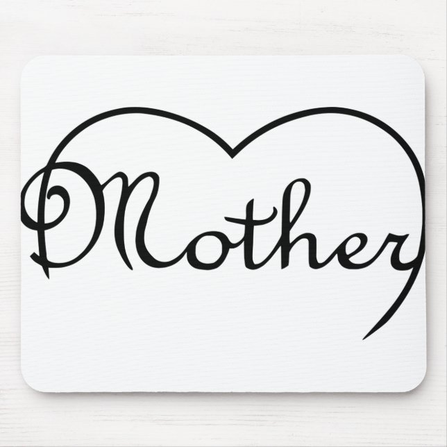 Herzdesign Mousepad (Vorne)