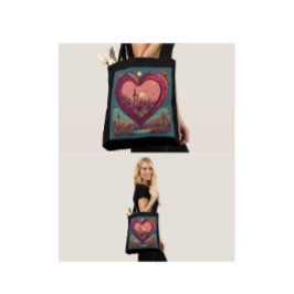 Herzdesign Tasche