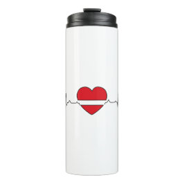 Herzdesign Thermosbecher