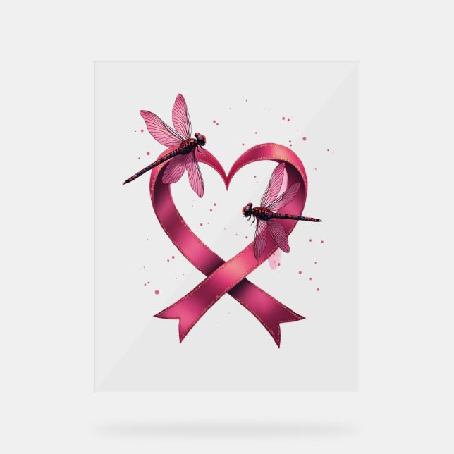 Herzdrachenfliegen Männer Frauen Kind Acrylschild (Vorderseite)
