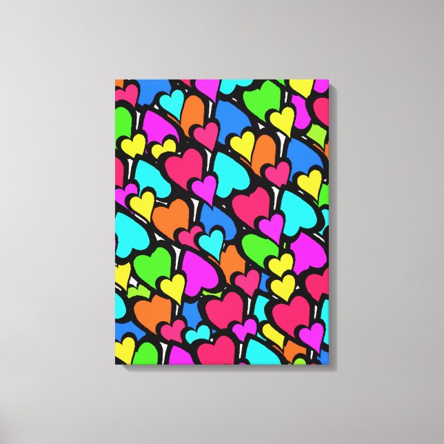 Herzen 2011 leinwanddruck (Vorderseite)