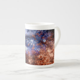 Herzen auf der Tasse für Straßenspezialitäten