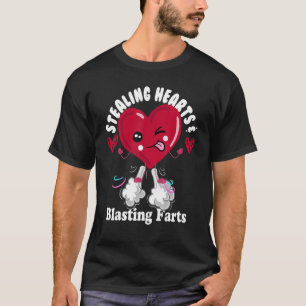 Herzen brechen und Furze krachen lassen VALENTINST T-Shirt
