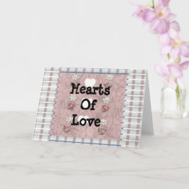 Herzen der Liebe drei Karte