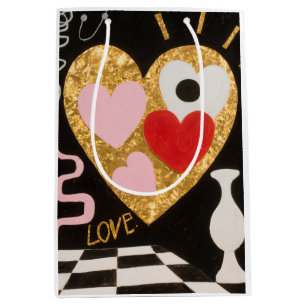 Herzen der Liebe Mittlere Geschenktüte