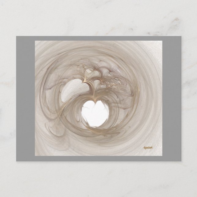 Herzen des Goldes Postkarte (Vorderseite)