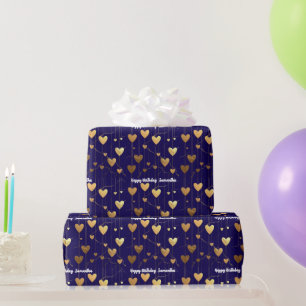 Herzen Geburtstag Valentinstag Jubiläum Geschenkpapier