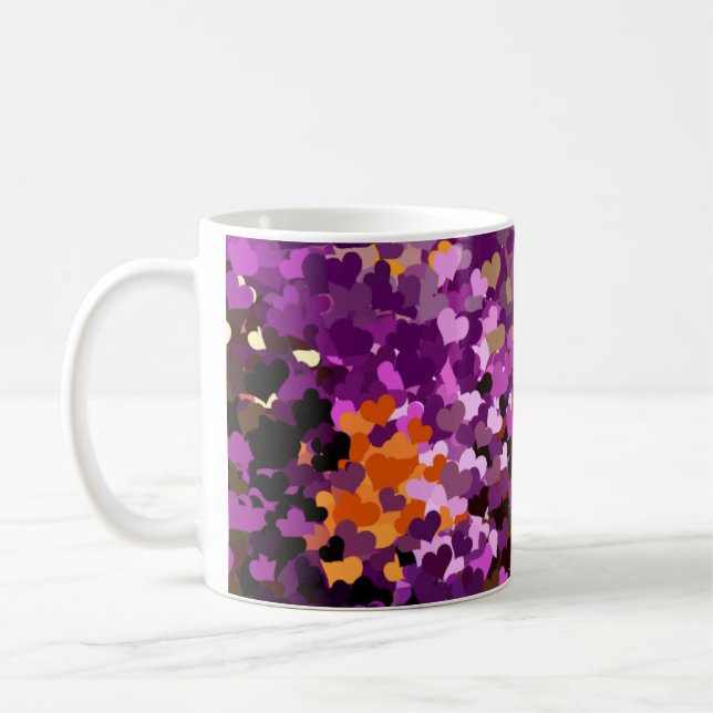 HERZEN KAFFEETASSE (Links)