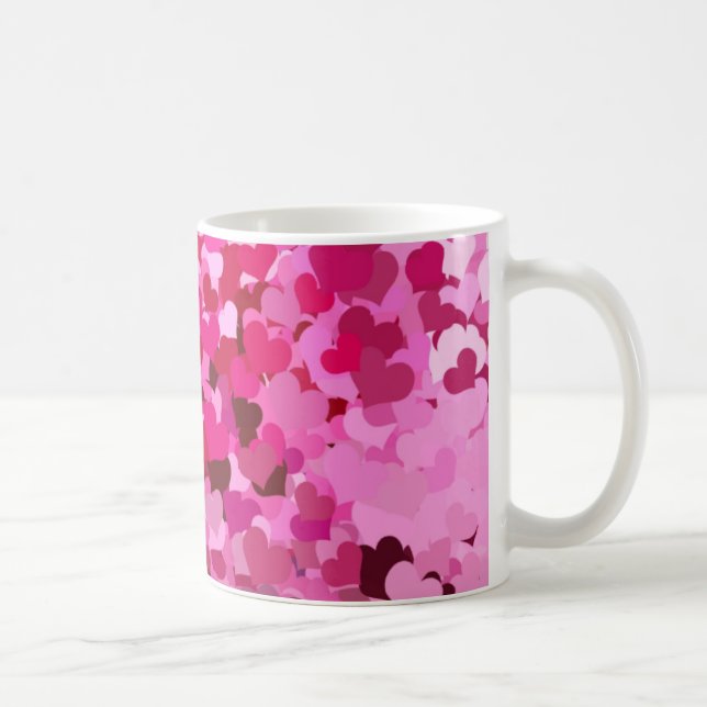 HERZEN KAFFEETASSE (Rechts)