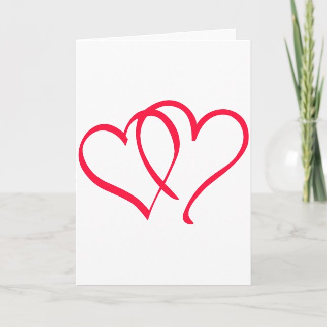 Herzen Karte (Vorderseite)