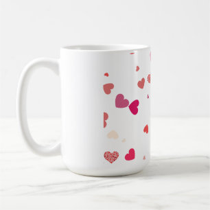 Herzen - Liebe Kaffeetasse