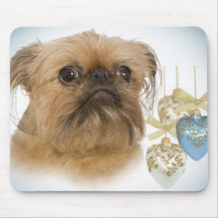 Herzen Mousepad Brüssels Griffon