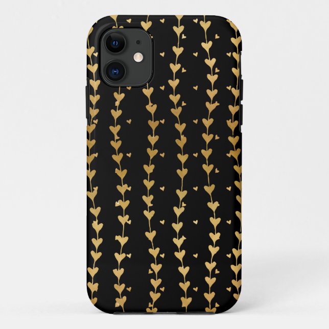 Herzen Muster 14 Case-Mate iPhone Hülle (Rückseite)