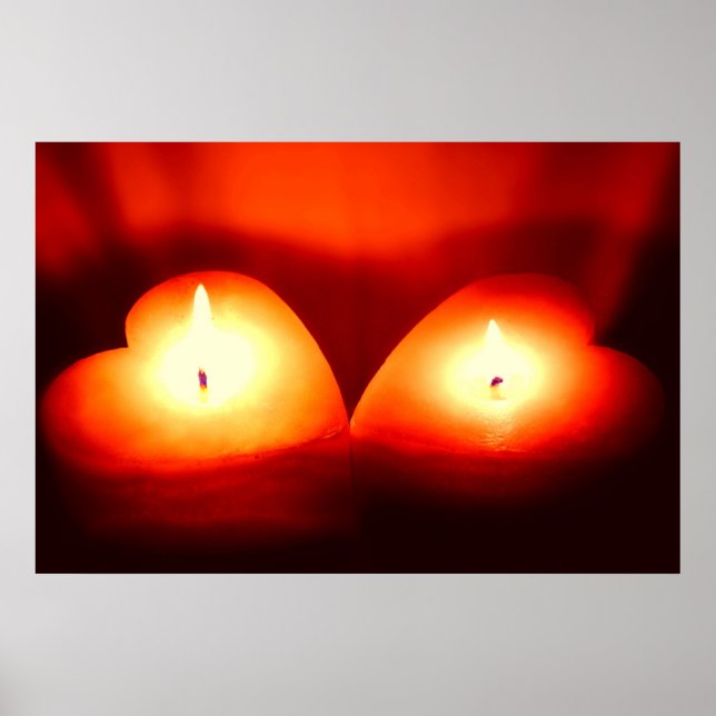 Herzen Poster (Vorne)