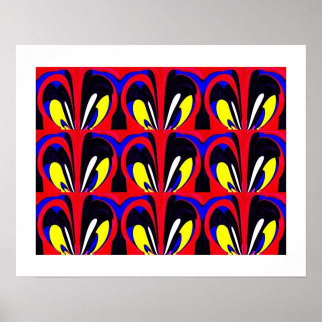 Herzen Poster (Vorne)