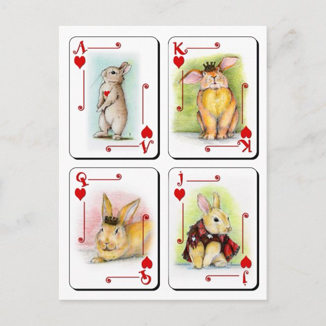 HERZEN POSTKARTE (Vorderseite)