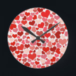 HERZEN RUNDE WANDUHR<br><div class="desc">HERZEN</div>
