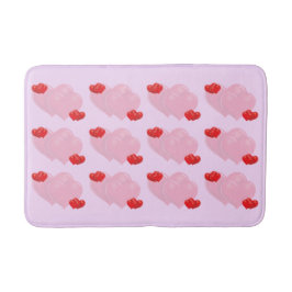 Herzen sind schwere Herzen Badematte