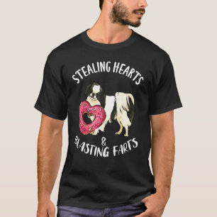 Herzen stehlen Furz-Knallen Japan Chin Valen T-Shirt