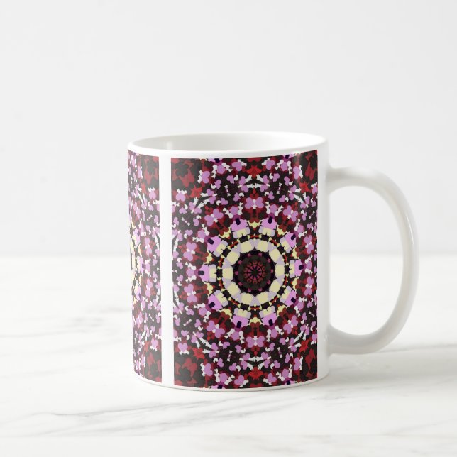 HERZEN UND BLUME KAFFEETASSE (Rechts)