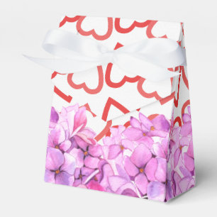 Herzen und Blumen für meine Valentinsgunstbox Geschenkschachtel