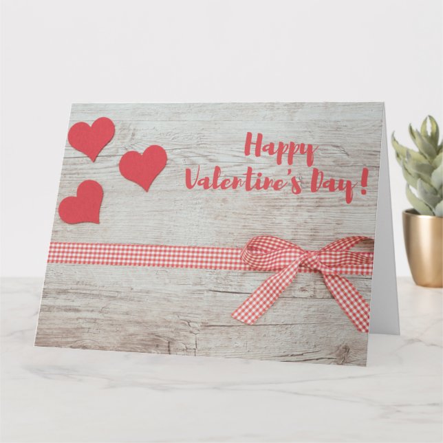 HERZEN UND KARTE (Kleine Pflanze)