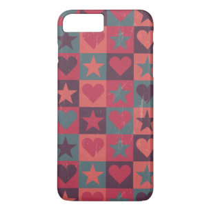 Herzen und Sternchen-Vereinbarung Rosa Case-Mate iPhone Hülle