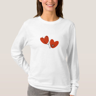 Herzen und Stethoskop-T - Shirts und Geschenke