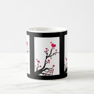 herzengeblasen kaffeetasse