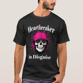 Herzensbrecher in verschleierter Schädel T - Shirt