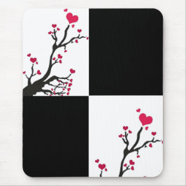 Herzenschwarz Mousepad