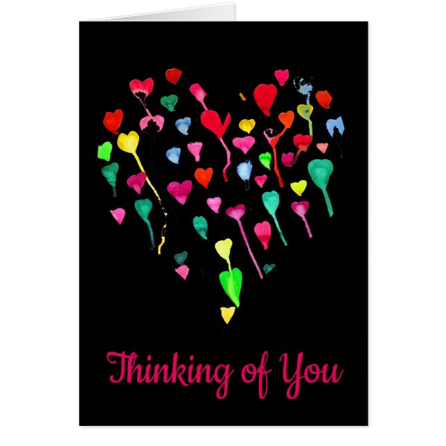 Herzenslust, farbenfrohe Regenbogenkunst (Vorne)