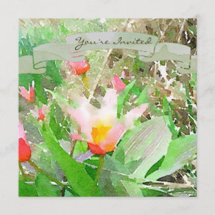 Herzenslust Kaufmanniana Tulip Einladung