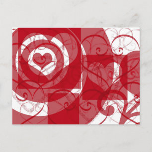 Herzenslust Valentine Postkarte