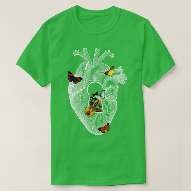 Herzenspinner Butterfly von Tobe Fonseca T-Shirt (Design vorne)