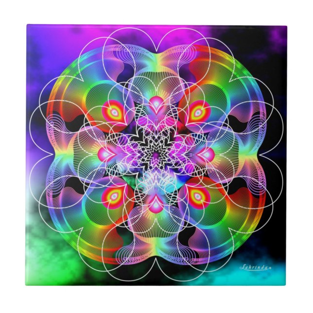 Herzensweg Fliese (Vorderseite)