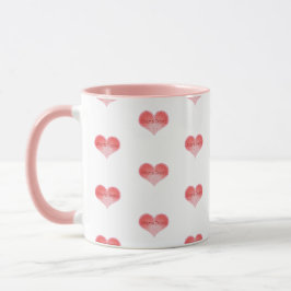 Herzenswunsch Inspirierende Worte Kunst Herz Tasse